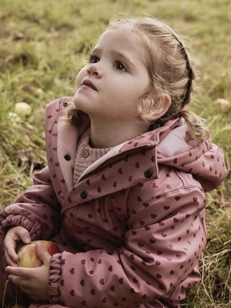 Lil' Atelier Gummi Flyverdragt Mini Ladry10 Snowsuit Withered Rose - Billede 7