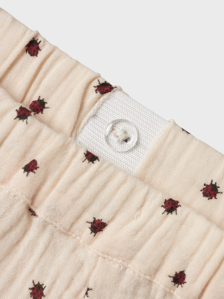 Lil' Atelier Bukser Mini Lilia Loose Silver Peony - Billede 3