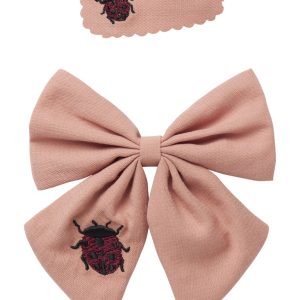 Lil' Atelier Hårspænde Acc-Lilja 2-pak Hair Clips Misty Rose