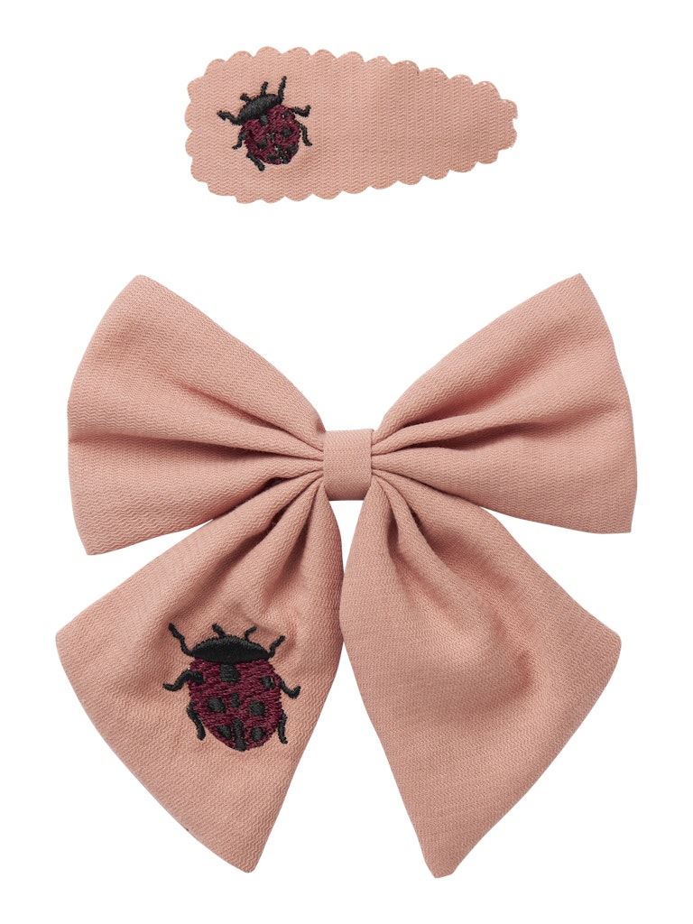 Lil' Atelier Hårspænde Acc-Lilja 2-pak Hair Clips Misty Rose