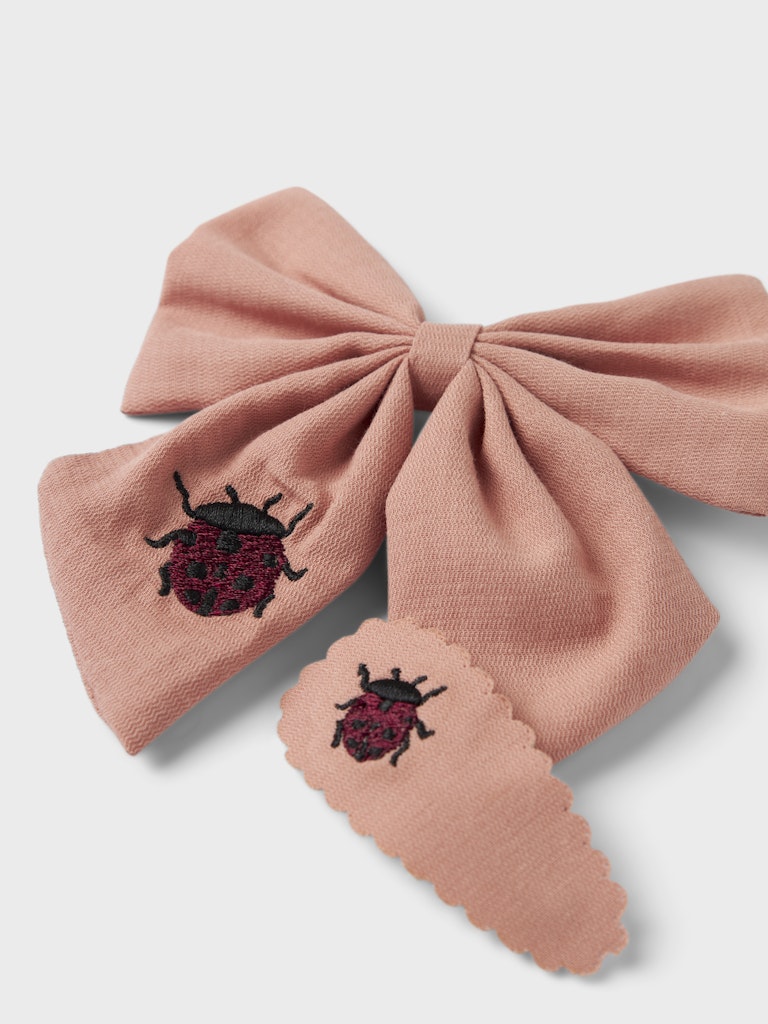 Lil' Atelier Hårspænde Acc-Lilja 2-pak Hair Clips Misty Rose - Billede 2