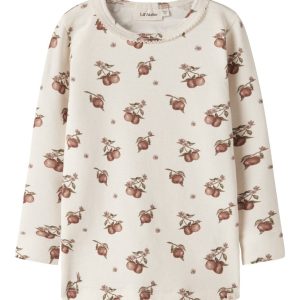 Lil' Atelier Bluse Mini LS Gayo Sig Slim Turtledove