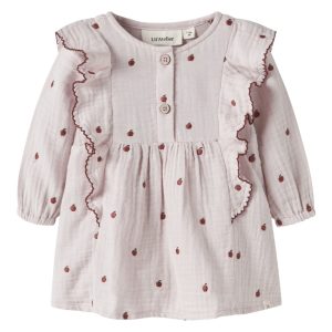 Lil' Atelier Kjolebody LS Kamma Loose Hushed Violet