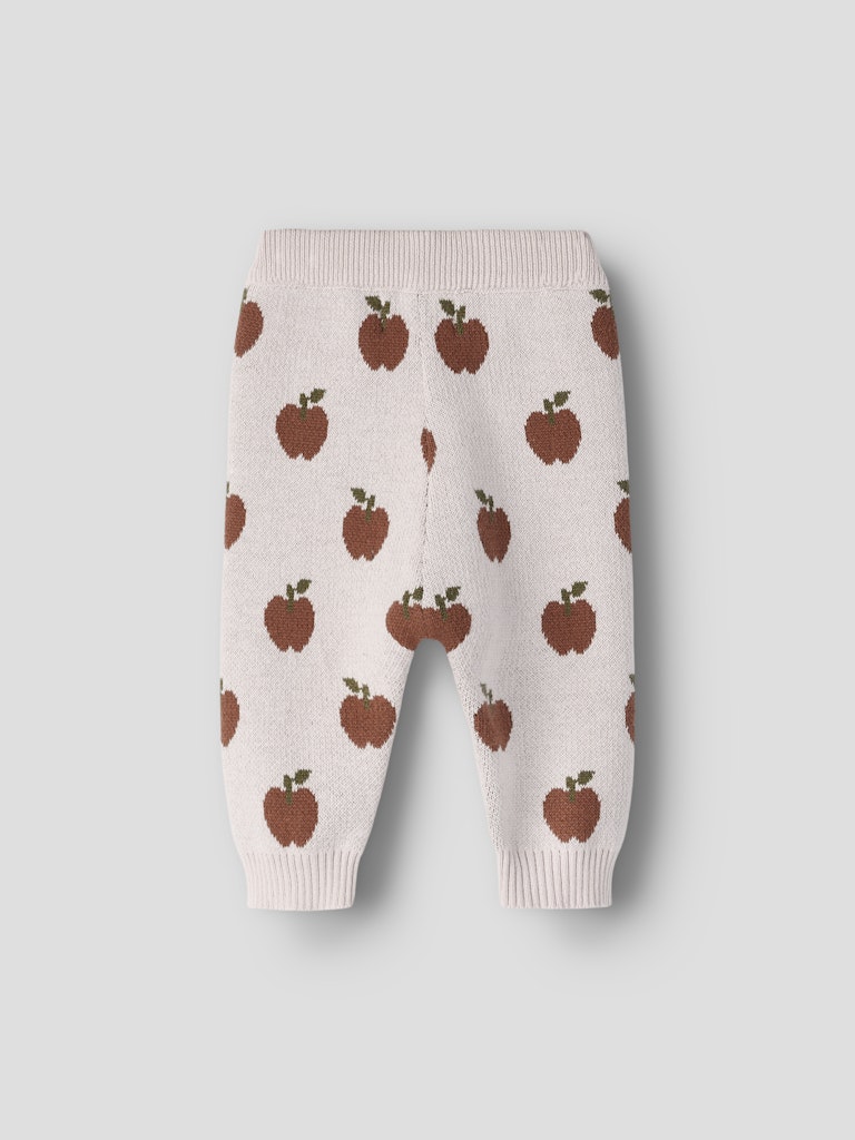 Lil' Atelier Strik Bukser Baby Lulio Hushed Violet - Billede 2