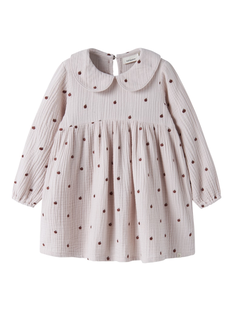 Lil' Atelier Kjole Mini LS Kamma Loose Hushed Violet