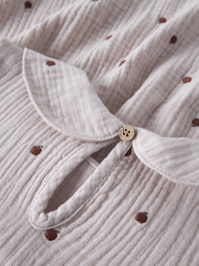 Lil' Atelier Kjole Mini LS Kamma Loose Hushed Violet - Billede 3