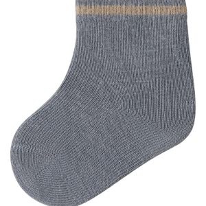 Lil' Atelier Sokker Baby Love Fir Stripe Sleet