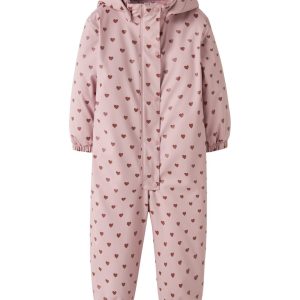 Lil' Atelier Gummi Flyverdragt Mini Ladry10 Snowsuit Pad AOP Zephyr