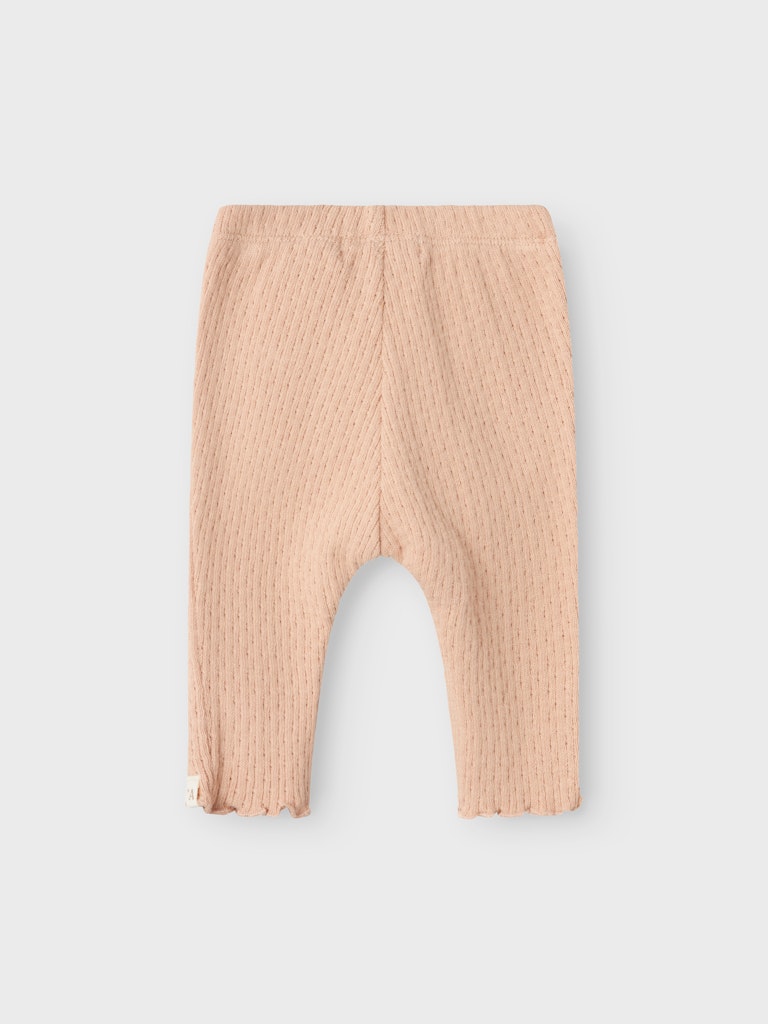 Lil' Atelier Leggins Baby frea Slim Rugby Tan - Billede 2
