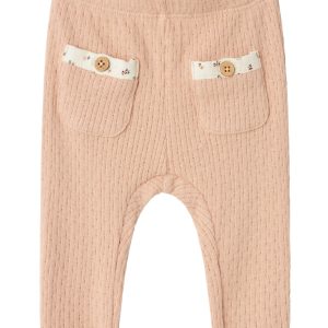 Lil' Atelier Leggins Baby frea Slim Rugby Tan