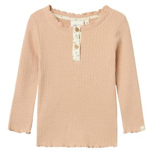 Lil' Atelier Bluse Mini LS Gave Eli Slim Turtledove