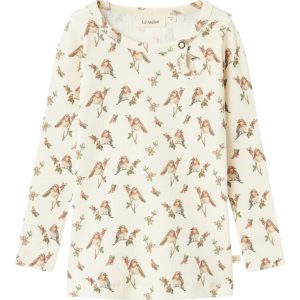 Lil' Atelier Bluse Mini LS Gave Eli Slim Turtledove