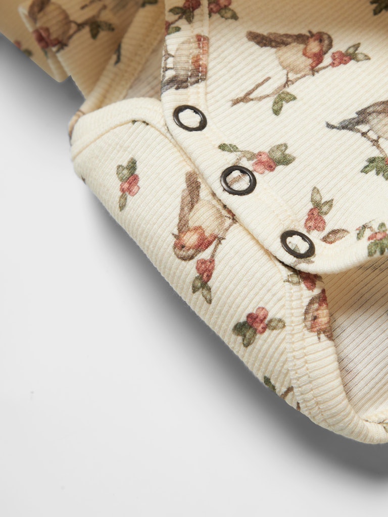 Lil' Atelier Kjolebody LS Gavo Ena Turtledove - Billede 3