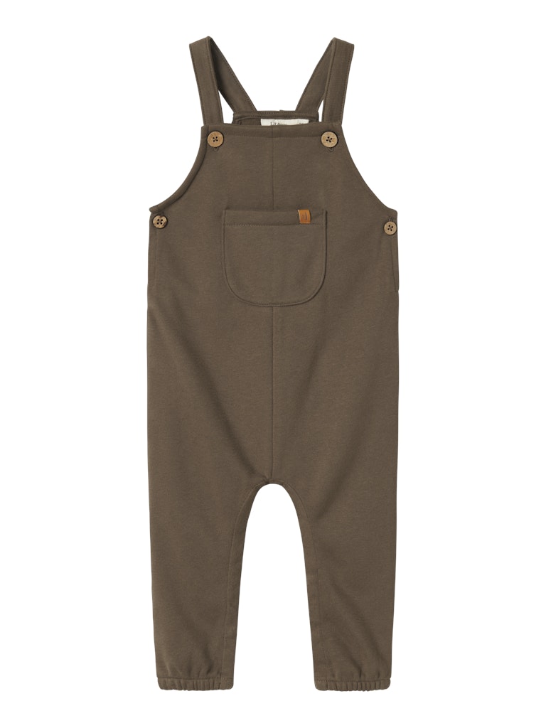 Lil' Atelier Smækbukser Baby London Loose Overall Shitake