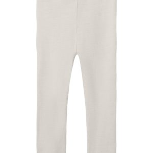 Lil' Atelier Uld Leggins Mini Nalu Rib Slim Turtledove