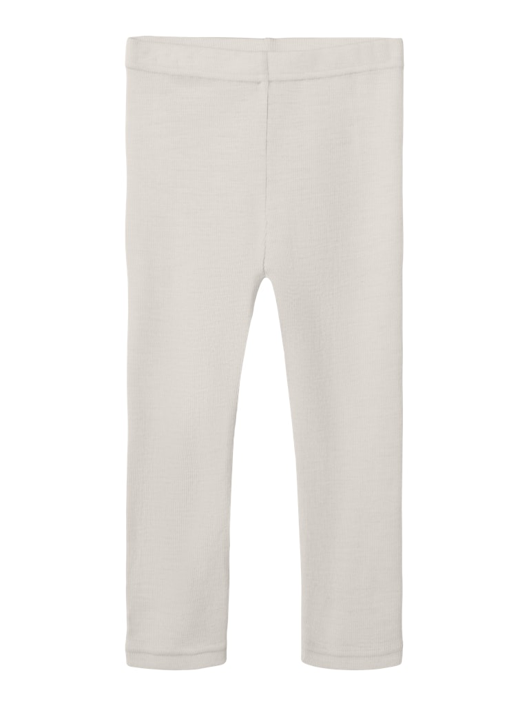 Lil' Atelier Uld Leggins Mini Nalu Rib Slim Turtledove