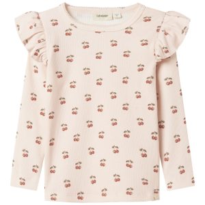 Name It Bluse Mini LS Lavo Eve Slim Silver Peony