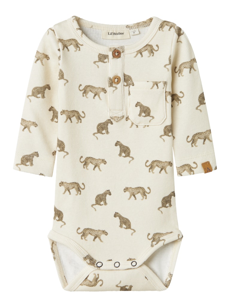 Lil' Atelier Body LS Lavo Eno Slim Turtledove