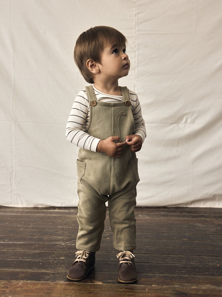 Lil' Atelier Body LS Geo Lim Slim Turtledove - Billede 4