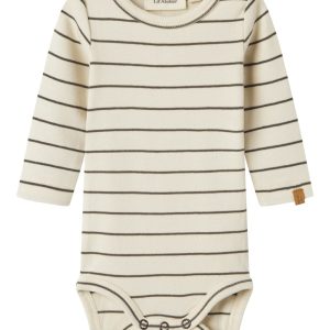 Lil' Atelier Body LS Geo Lim Slim Turtledove