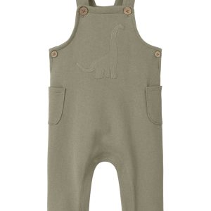 Lil' Atelier Smækbukser Baby Jobo Loose Sweat Overall Overland Trek