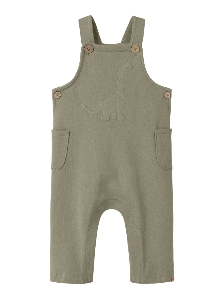 Lil' Atelier Smækbukser Baby Jobo Loose Sweat Overall Overland Trek