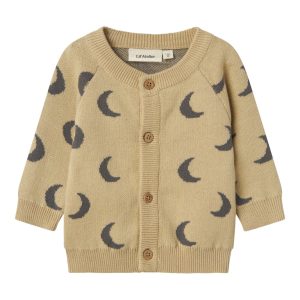 Lil' Atelier Cardigan LS Strik Baby Lulio Mojave Desert
