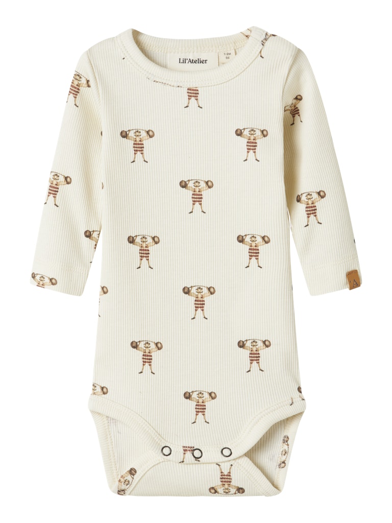 Lil' Atelier Body LS Lavo Enk Slim Turtledove