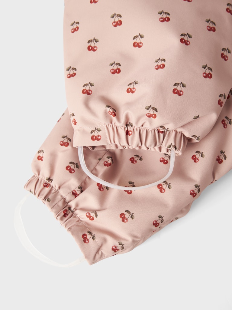 Lil' Atelier Flyverdragt Mini Snow10 Suit AOP Misty Rose - Billede 3