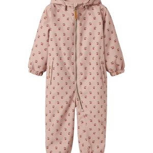 Lil' Atelier Flyverdragt Mini Snow10 Suit AOP Misty Rose