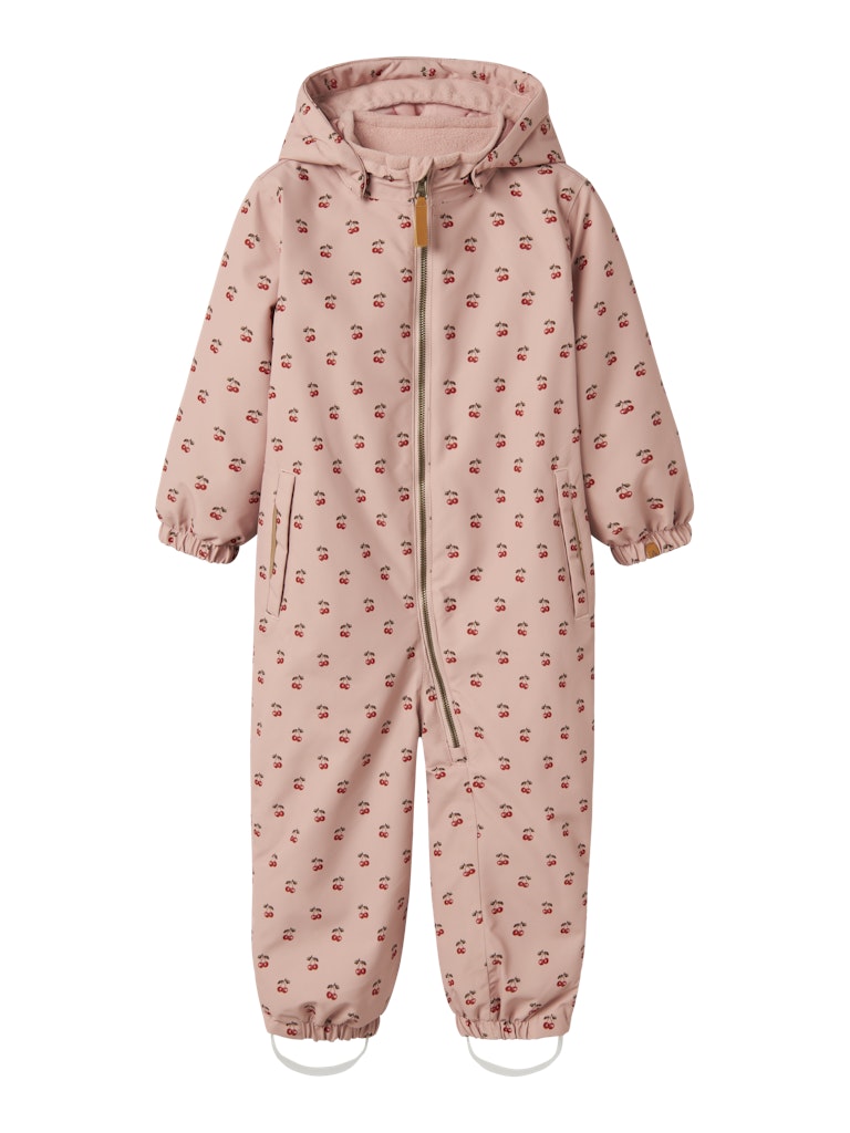 Lil' Atelier Flyverdragt Mini Snow10 Suit AOP Misty Rose
