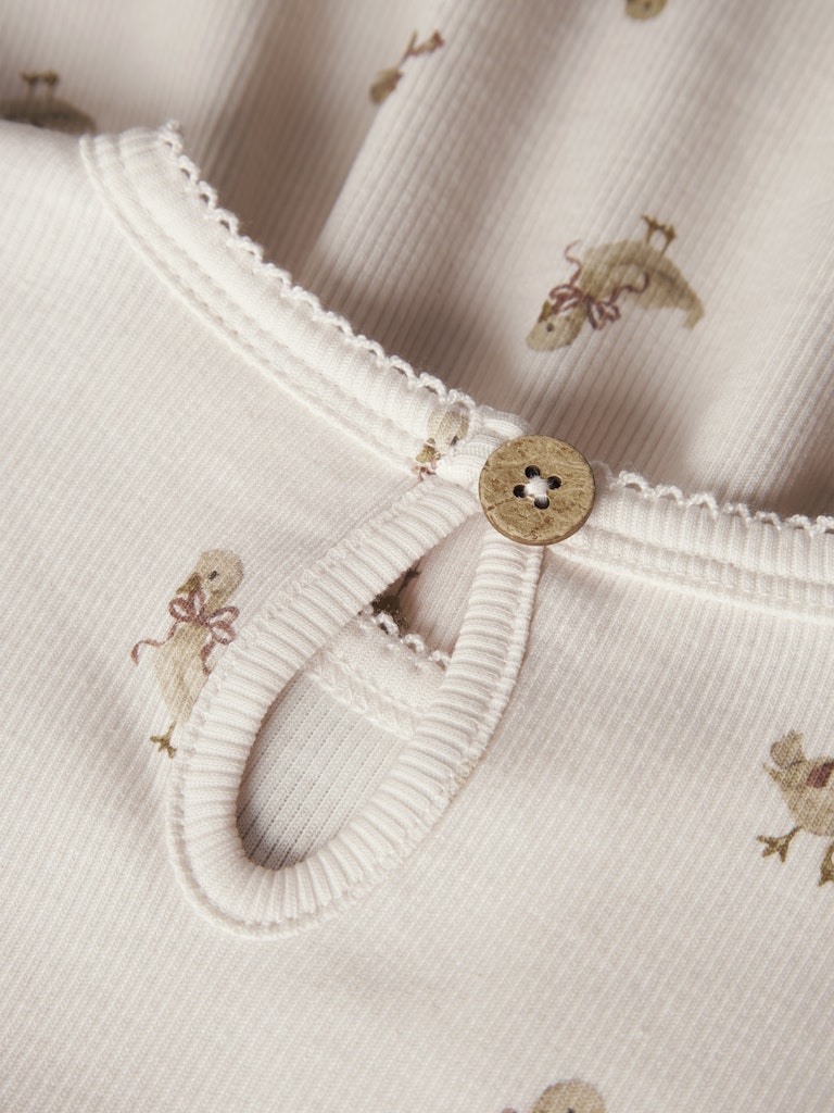 Lil' Atelier Kjole Mini LS Lavo Esk Almost Mauve - Billede 3