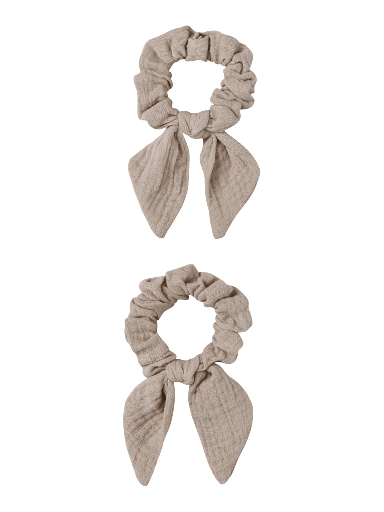 Lil' Atelier Scrunchie Acc-Louise 2-pak Oxford Tan