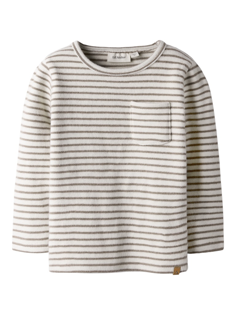 Lil Atelier Bluse Mini LS Thoro Jen Slim Turtledove