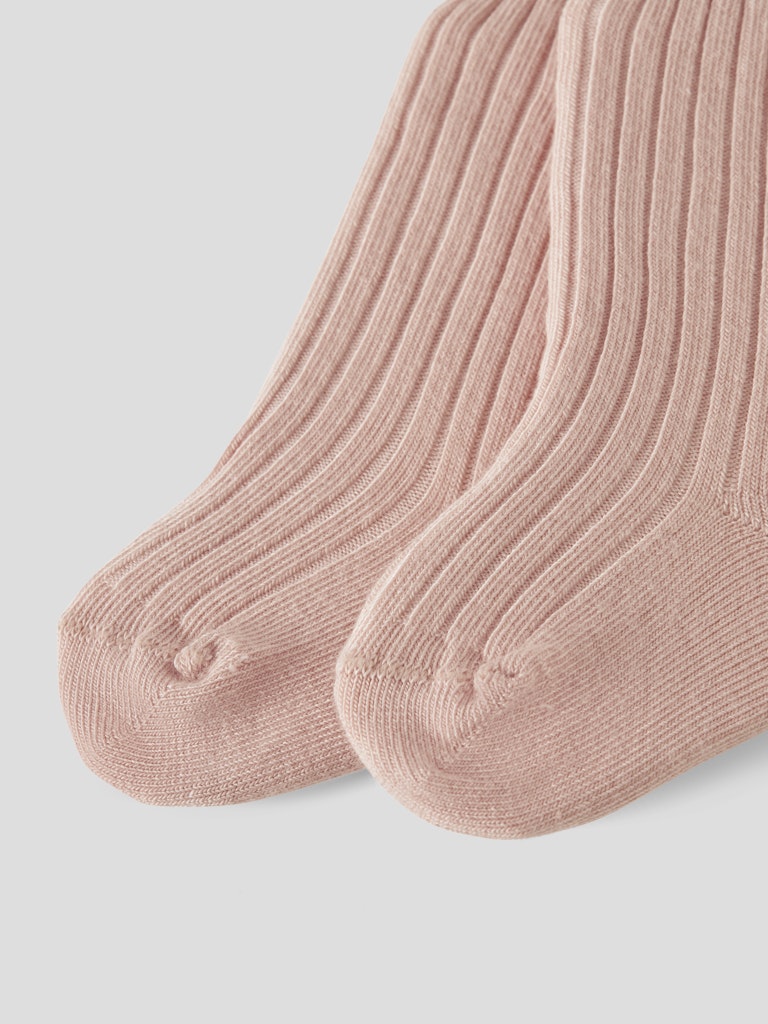 Lil' Atelier Strømpebukser Baby Filso Dilo Cameo Rose - Billede 3