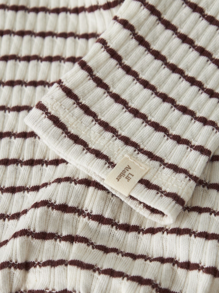 Lil' Atelier Leggins Baby Sophia Slim Hot Chocolate - Billede 2
