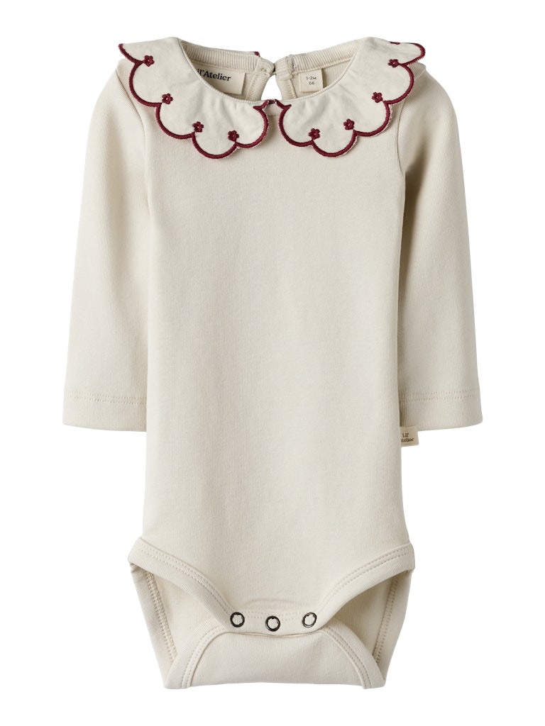 Lil' Atelier Body LS Fundo Lus Slim Turtledove