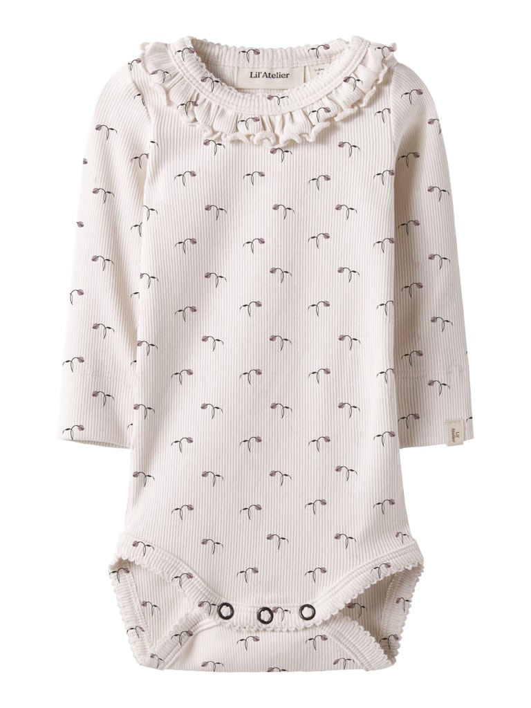 Lil' Atelier Body LS Gago Kis Slim Almost Mauve