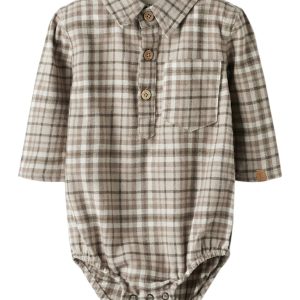 Lil' Atelier Body LS Rebel Shirt Sepia Tint