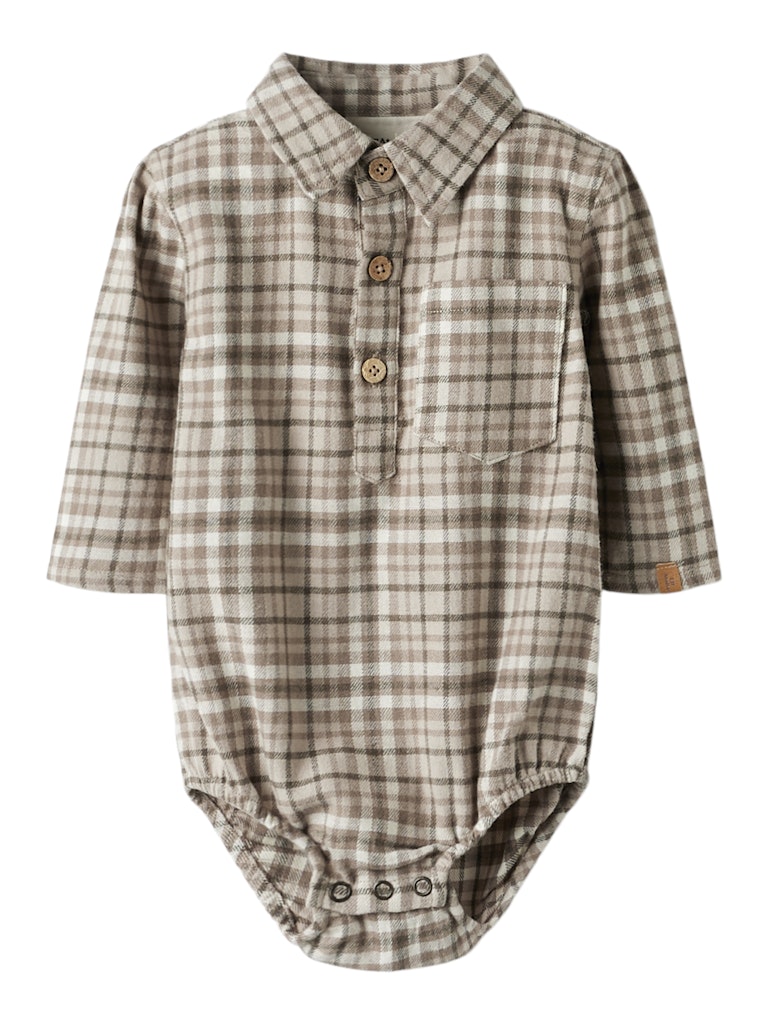 Lil' Atelier Body LS Rebel Shirt Sepia Tint