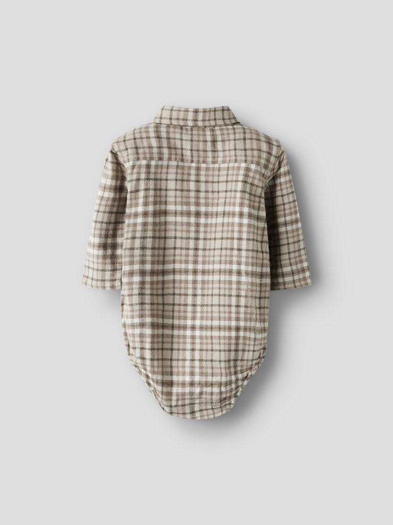 Lil' Atelier Body LS Rebel Shirt Sepia Tint - Billede 2