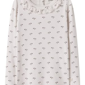 Lil' Atelier Bluse Mini LS Gago Kis Slim Almost Mauve