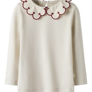 Lil' Atelier Bluse Mini LS Fundo Slim Turtledove