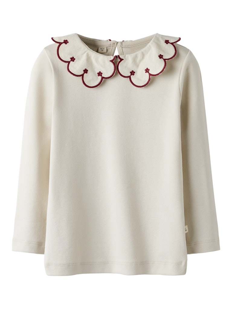 Lil' Atelier Bluse Mini LS Fundo Slim Turtledove