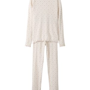 Lil' Atelier Nattøj Mini Pyjamas LS Gago Nightset Almost Mauve