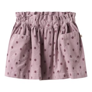Lil' Atelier Nederdel Mini Omba Loose Violet Ice