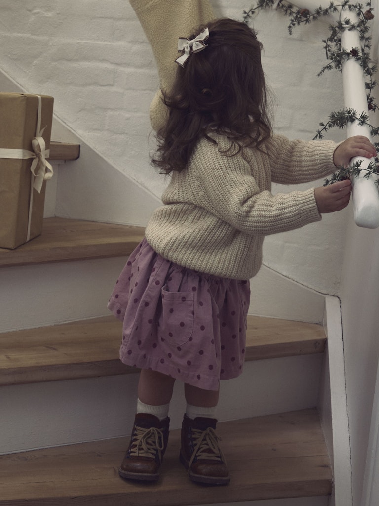 Lil' Atelier Nederdel Mini Omba Loose Violet Ice - Billede 5