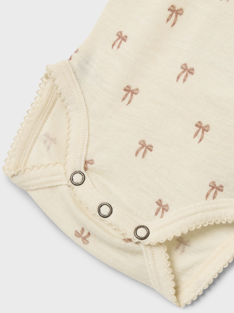Lil' Atelier Uld Body LS Nalu Slim Turtledove - Billede 3