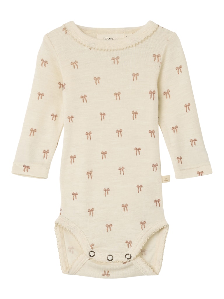 Lil' Atelier Uld Body LS Nalu Slim Turtledove
