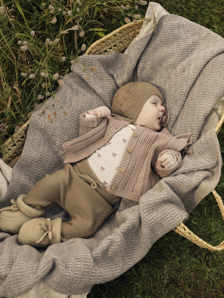 Lil' Atelier Uld Body LS Nalu Slim Turtledove - Billede 6